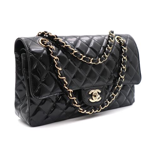 chanel black classic quilted handbag.